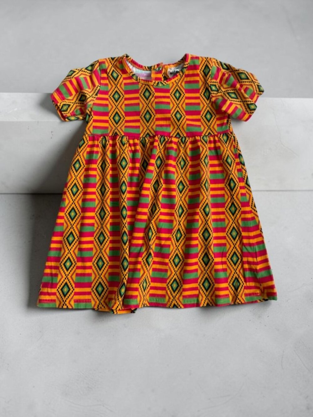 ADE + AYO Girls Multicolor Patterned Dress Size 4T